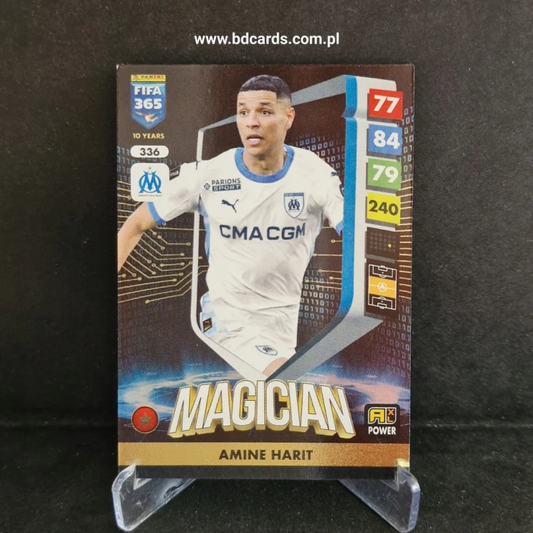 2025 Panini Fifa 365 Harit Ol. Marsylia Magican /FF12