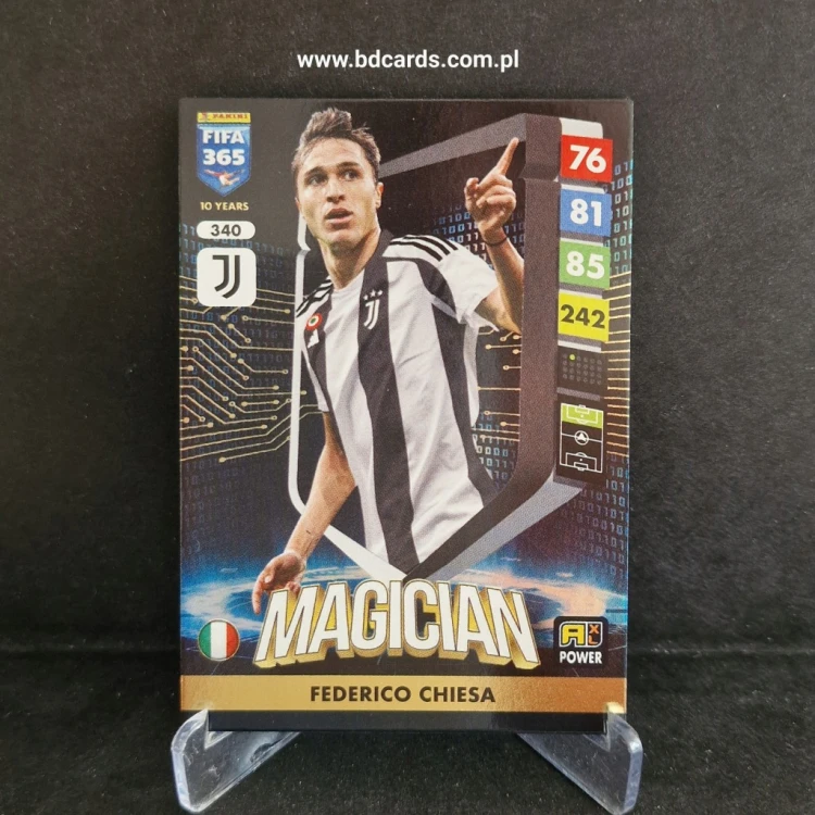 2025 Panini Fifa 365 Chiesa Juventus Magican /FF13