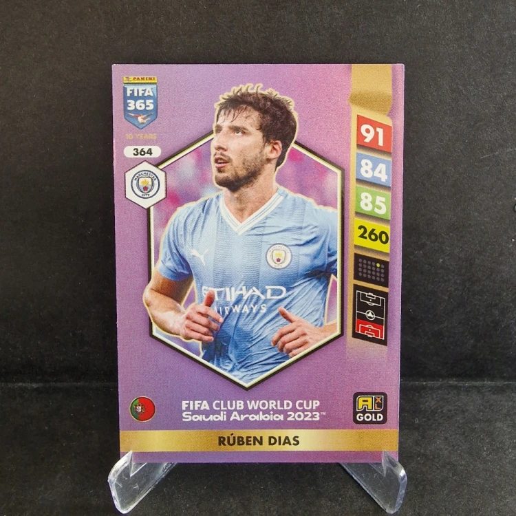 2025 Panini Fifa 365 Dias Manchester City FCWC Gold /FF14