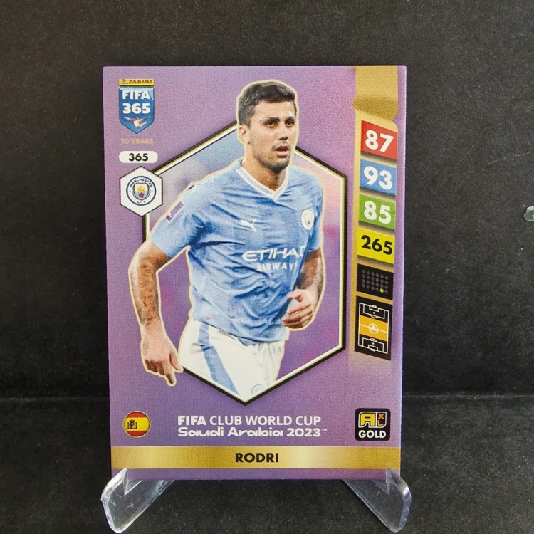 2025 Panini Fifa 365 Rodri Manchester City FCWC Gold /FF14