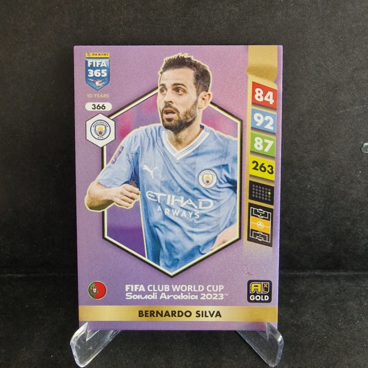 2025 Panini Fifa 365 Silva Manchester City FCWC Gold /FF14