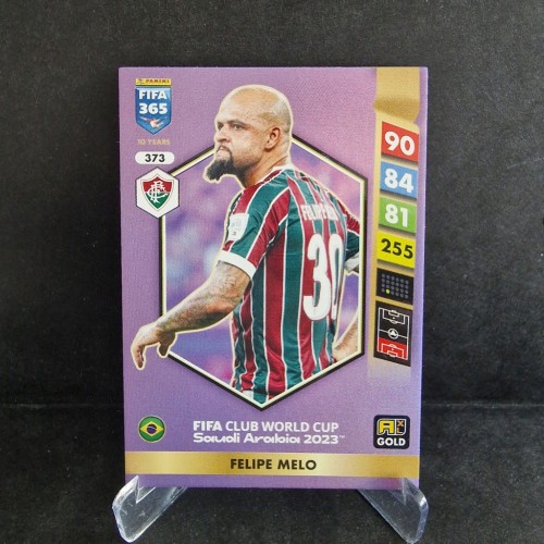 2025 Panini Fifa 365 Felipe Melo Fluminense FC Gold /FF15