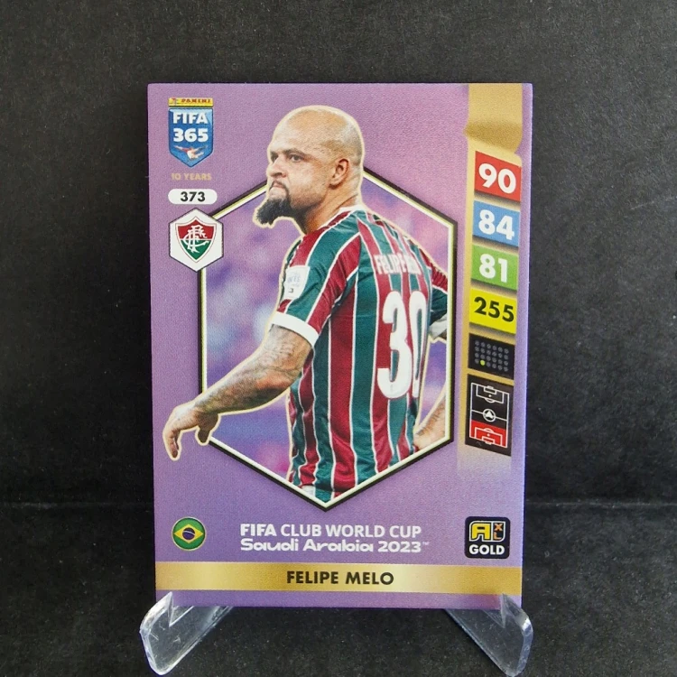 2025 Panini Fifa 365 Felipe Melo Fluminense FC Gold /FF15