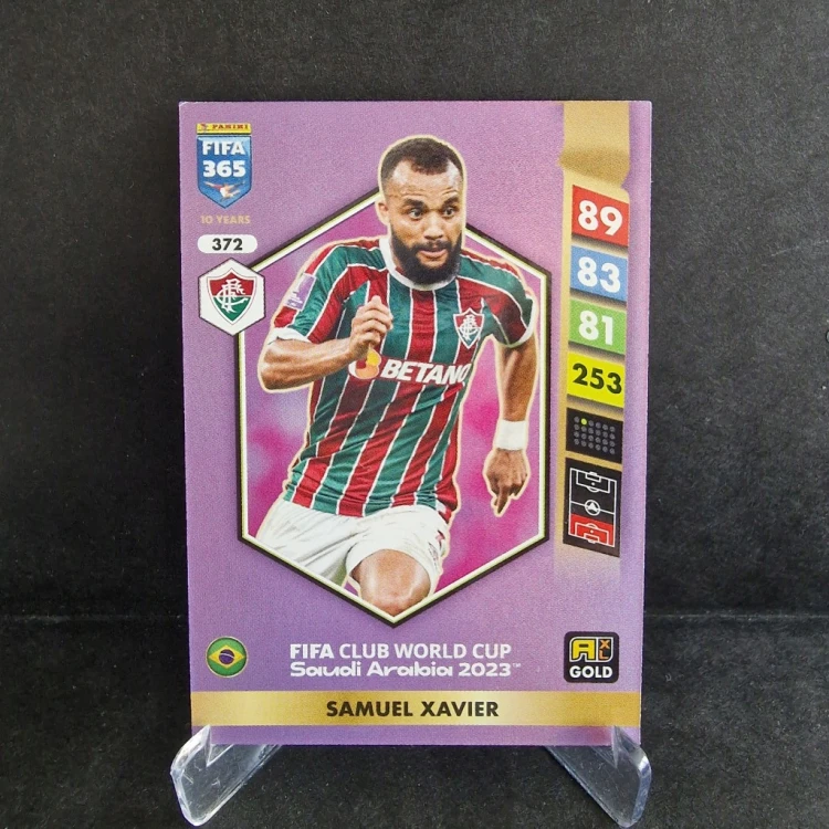 2025 Panini Fifa 365 Samuel Xavier Fluminense FC Gold /FF15