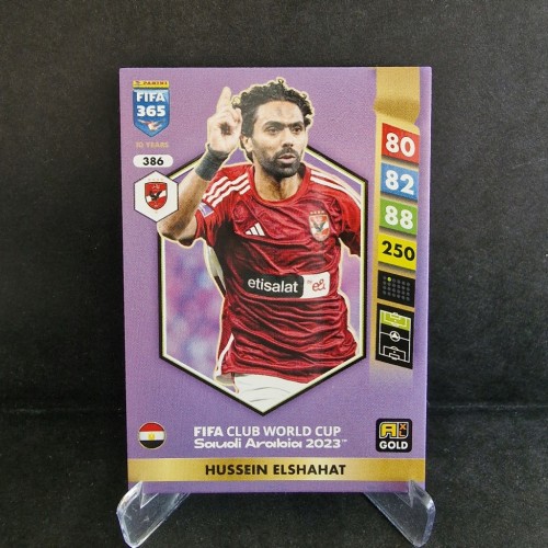 2025 Panini Fifa 365 Hussein Elshahat Al-Ahly Gold /FF16