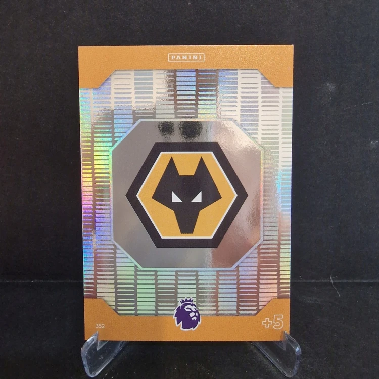 2025 Panini Premier League Logo Wolverhampton /E68