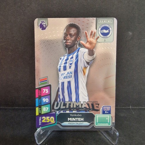2025 Panini Premier League Jankuba Minteh Brighton Ultimate /E67