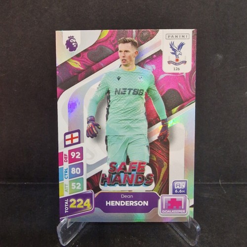 2025 Panini Premier League Henderson Crystal Palace Save Hands /E66