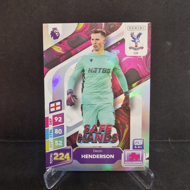 2025 Panini Premier League Henderson Crystal Palace Save Hands /E66