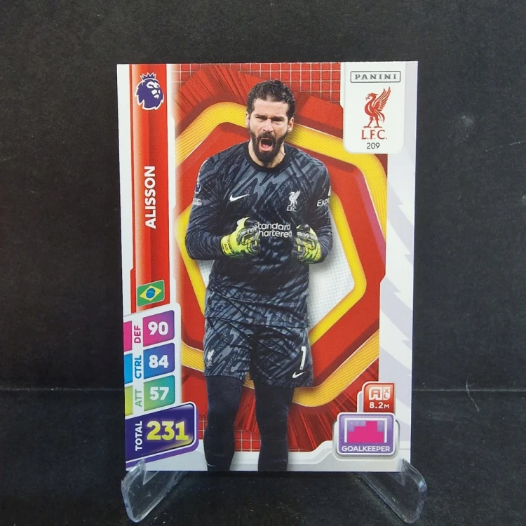 2025 Panini Premier League Alisson Liverpool /E65