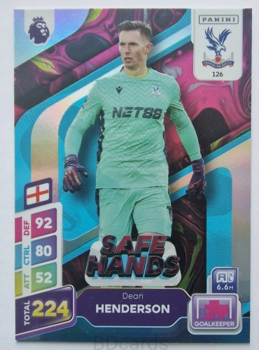 2025 Panini Premier League Dean Henderson Crystal Palace Safe Hands /B