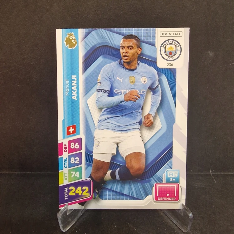 2025 Panini Premier League Manuel Akanji Manchester City /E64