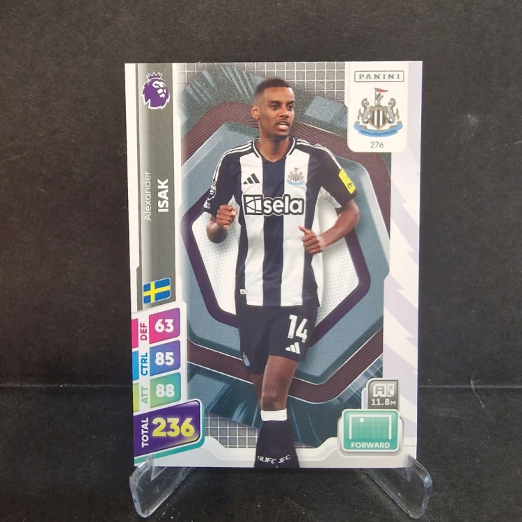 2025 Panini Premier League Aleksander Isak Newcastle /E64