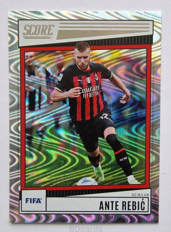 2022-22 Panini Fifa Score Ante Rebić Juventus Parallel /B