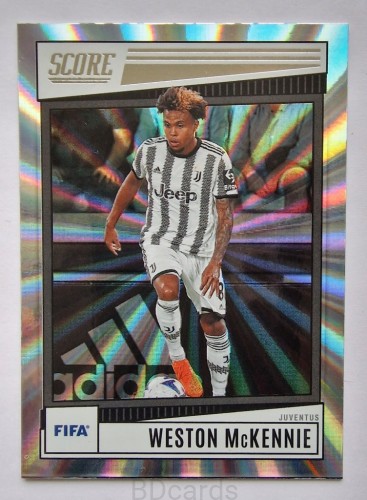 2022-22 Panini Fifa Score Weston McKennie Juventus Parallel /B