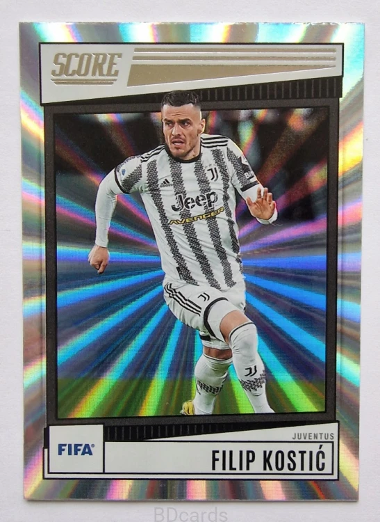 2022-22 Panini Fifa Score Filip Kostić Juventus Parallel /B