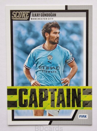2022-22 Panini Fifa Score Ilkay Gundogan Manchester City Captain /B