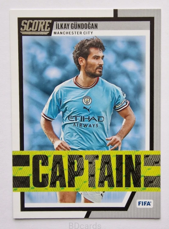 2022-22 Panini Fifa Score Ilkay Gundogan Manchester City Captain /B
