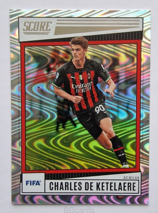 2022-22 Panini Fifa Score Charles de Ketelaere Ac Milan Parallel /B
