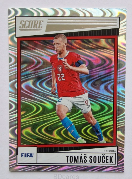 2022-22 Panini Fifa Score Tomas Soucek Czechy Parallel /B