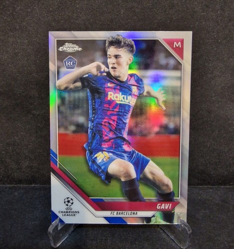 2022-22 TOPPS Chrome Gavi Fc Barcelona /LU6