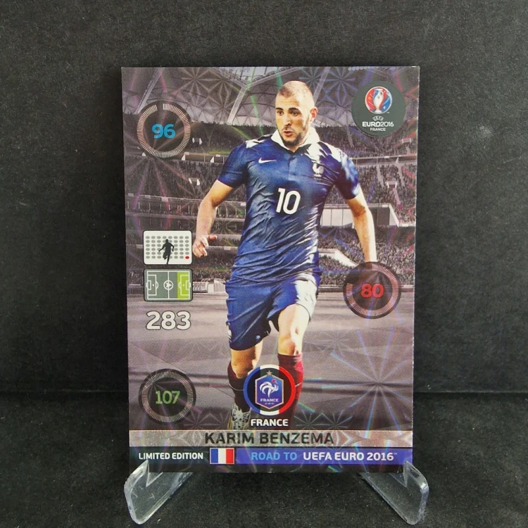 2016 Panini Road Euro 2016 Benzema Francja Limited Edition /E56