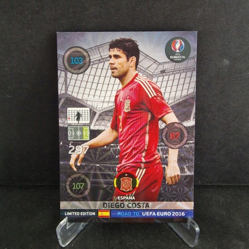 2016 Panini Road Euro 2016 Costa Hiszpania Limited Edition /E56