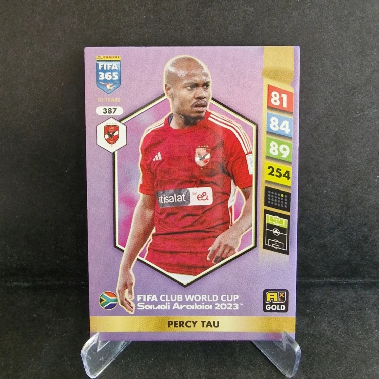 2025 Panini Fifa 365 Percy Tau Al-Ahly Gold /FF16