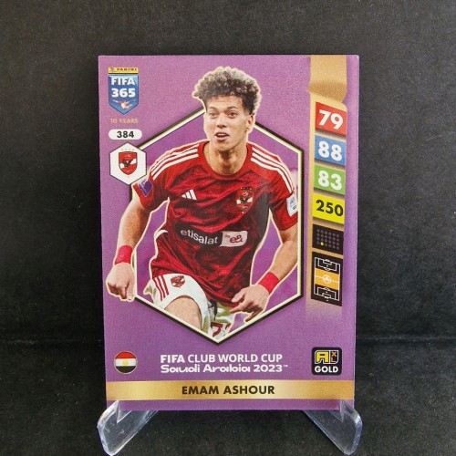 2025 Panini Fifa 365 Emam Ashour Al-Ahly Gold /FF16