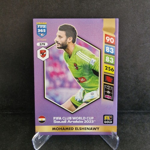 2025 Panini Fifa 365 Elshenawy Al-Ahly Gold /FF16