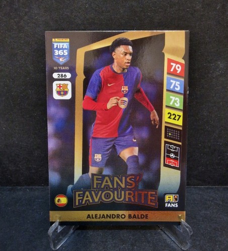 2025 Panini Fifa 365 Alejandro Balde FC Barcelona / LL30