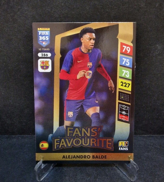 2025 Panini Fifa 365 Alejandro Balde FC Barcelona / LL30