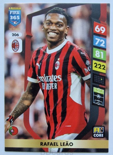 2025 Panini Fifa 365 Rafael Leao AC Milan /SP3