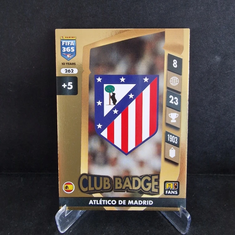 2025 Panini Fifa 365 Club Badge 262 Atletico Madryt /B11