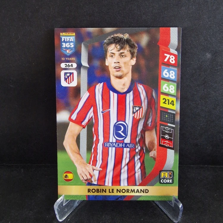 2025 Panini Fifa 365 Robin Le Normand 264 Atletico Madryt /B11