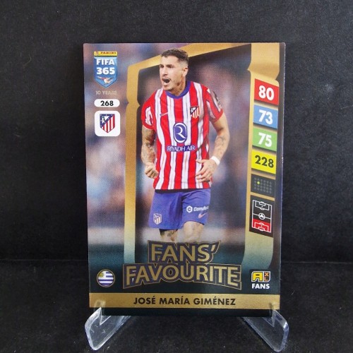 2025 Panini Fifa 365 Jose Maria Gimenez 268 Atletico Madryt /B11