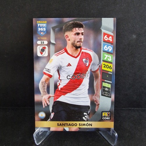 2025 Panini Fifa 365 Santiago Simon 25 River Plate /B13