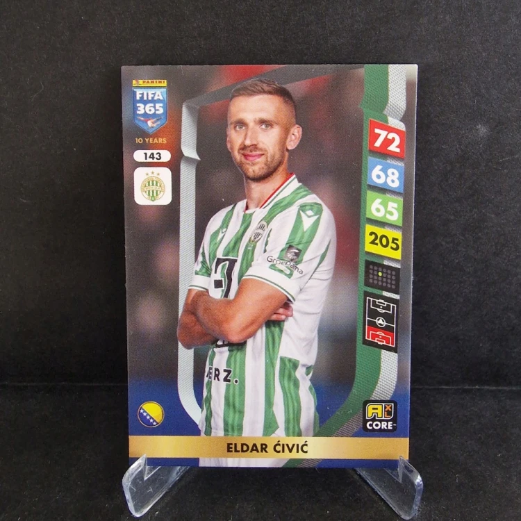 2025 Panini Fifa 365 Eldar Ćivić 143 Ferencvarosi /B14