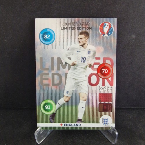 2016 Panini Euro 2016 Jamie Vardy Anglia Limited Edition /E55