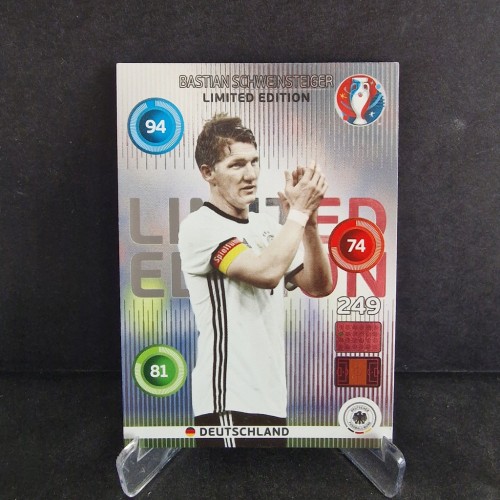 2016 Panini Euro 2016 Bastian Schweinsteiger Niemcy Limited Edition /E55