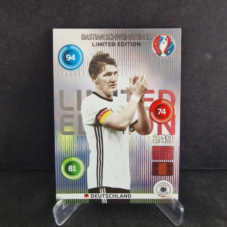 2016 Panini Euro 2016 Bastian Schweinsteiger Niemcy Limited Edition /E55