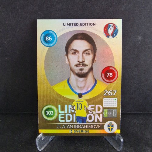 2016 PANINI Euro 2016 Zlatan Ibrahimović Limited Edition /E54