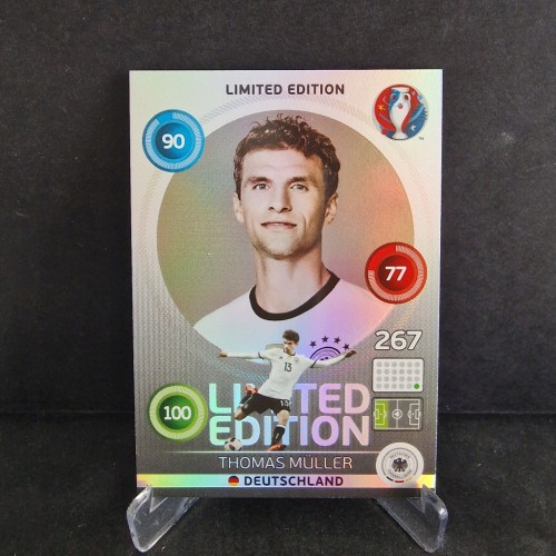 2016 PANINI Euro 2016 Thomas Muller Niemcy Limited Edition /E54
