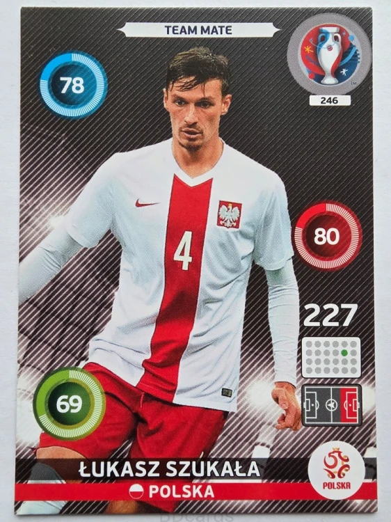 2016 Panini Euro Szukała Polska /ER1