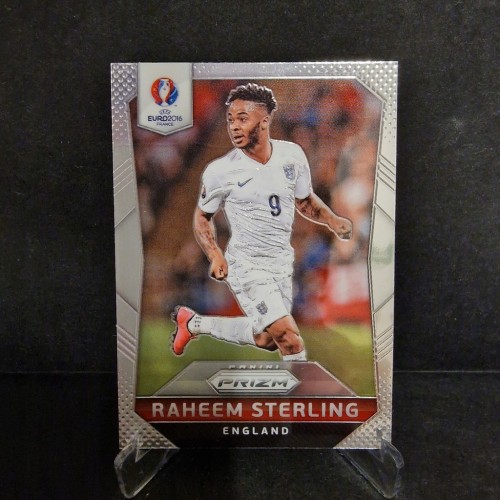 2016 Panini Euro Prizm Raheem Sterling Anglia /M15