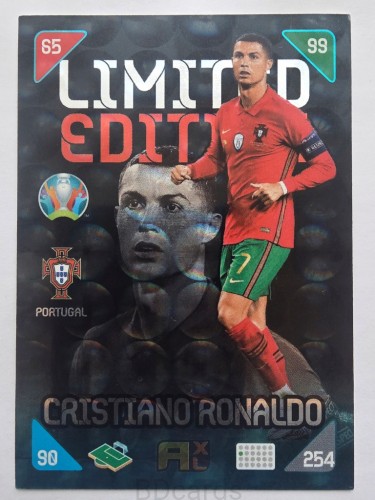 2020 Panini Euro Cristiano Ronaldo Limited Portugalia /FR21