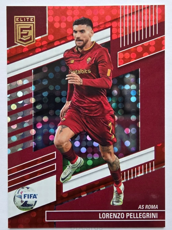 2022-23 Panini Donruss Elite Pellegrini AS Roma Disco /ER25