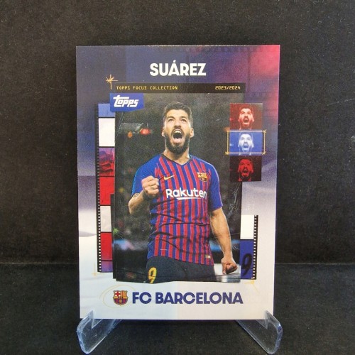 2023-24 Topps Focus Suarez FC Barcelona Legends /PR23