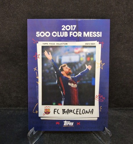 2023-24 Topps Focus Lionel Messi Fc Barcelona /LU5
