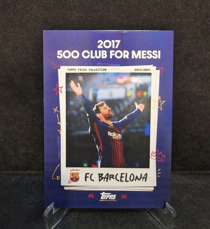 2023-24 Topps Focus Lionel Messi Fc Barcelona /LU5